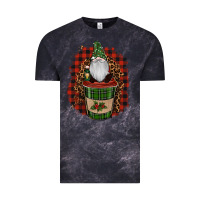 Cloud Black Gnomes With Coffee Christmas Vintage Tee - RanaPortraitStore
