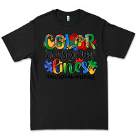 Black color outside the lines Premium Tee - Artiststas