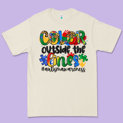 Color Outside The Lines Premium Tee Designed By Artiststas