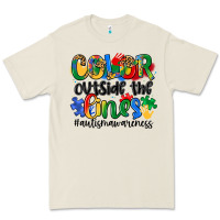 Bone color outside the lines Premium Tee - Artiststas