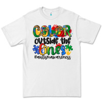 White color outside the lines Premium Tee - Artiststas