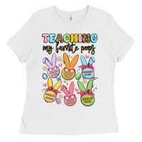 White teaching my favorite peeps Ladies Tee - Artiststas