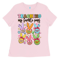 Bubblegum Pink teaching my favorite peeps Ladies Tee - Artiststas