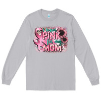 Moon Dust i wear pink for my mom Long Sleeve Tee - CowGirlArtShop