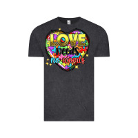 Vintage Black Love needs no words Vintage Tee - NancyCooperArtShop