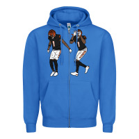 True Royal jamarr chase griddy kids  gift Zipper Hoodie - lanVoArt