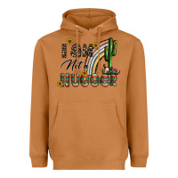 Meerkat i am not a hugger Heavyweight Hoodie - CowhideDigitalArt
