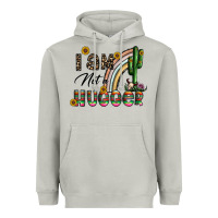 Moon Dust i am not a hugger Heavyweight Hoodie - CowhideDigitalArt