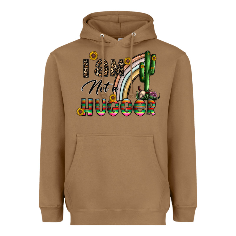 I Am Not A Hugger Heavyweight Hoodie by CowhideDigitalArt | Teevron
