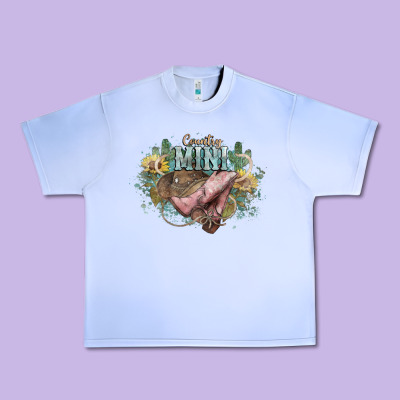 Country Mini Urban Heavy Tee Designed By Howdyjamesfarm