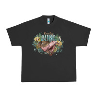 Pigment Black Country mini Urban Heavy Tee - HowdyJamesFarm