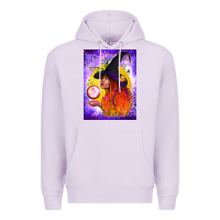 Lilac witch with crystal ball air freshener Premium Hoodie - BundleAndBundleShop