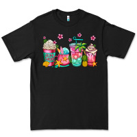 Black summer coffee cups Premium Tee - Jasminsmagicworld
