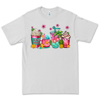 Dove Grey summer coffee cups Premium Tee - Jasminsmagicworld
