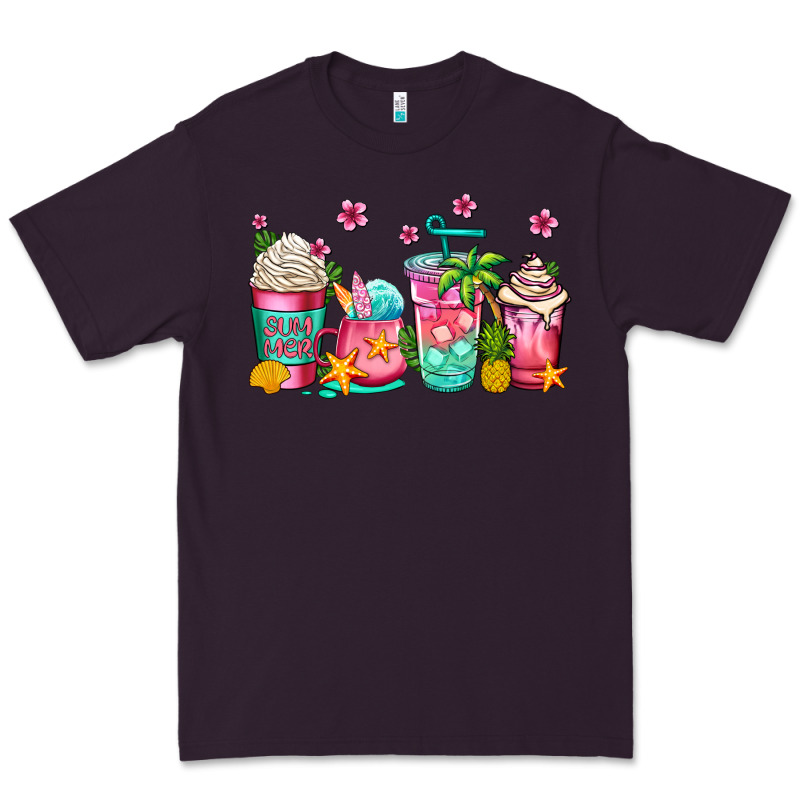 Summer Coffee Cups Premium Tee by Jasminsmagicworld | Teevron