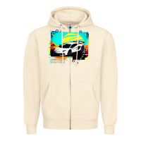 Sandshell Lam borghini Aventador SVJ gift Zipper Hoodie - lanVoArt