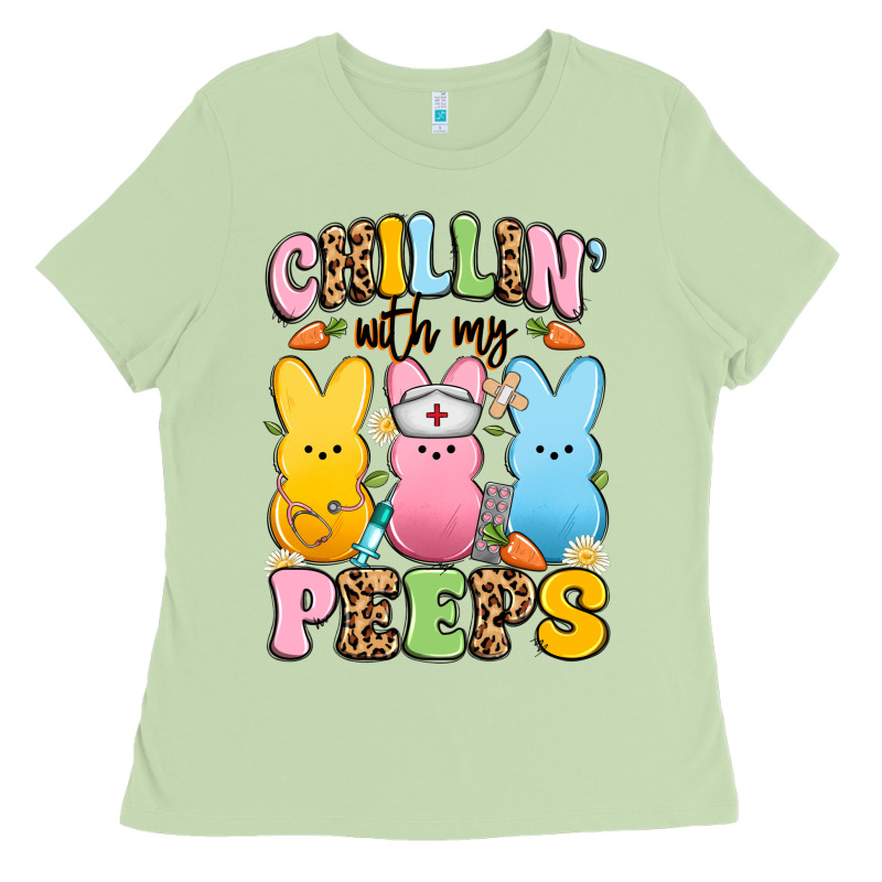 Chillin' With My Peeps Nurse Ladies Tee by Artiststas | Teevron