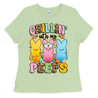 Matcha chillin' with my peeps nurse Ladies Tee - Artiststas