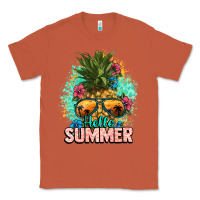 Copper Hello summer pineapple Classic Tee - NancyCooperArtShop