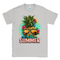 Moon Dust Hello summer pineapple Classic Tee - NancyCooperArtShop
