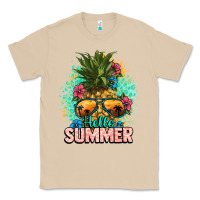 Mushroom Hello summer pineapple Classic Tee - NancyCooperArtShop