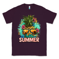 Plum Hello summer pineapple Classic Tee - NancyCooperArtShop