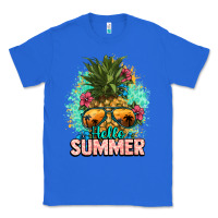 True Royal Hello summer pineapple Classic Tee - NancyCooperArtShop