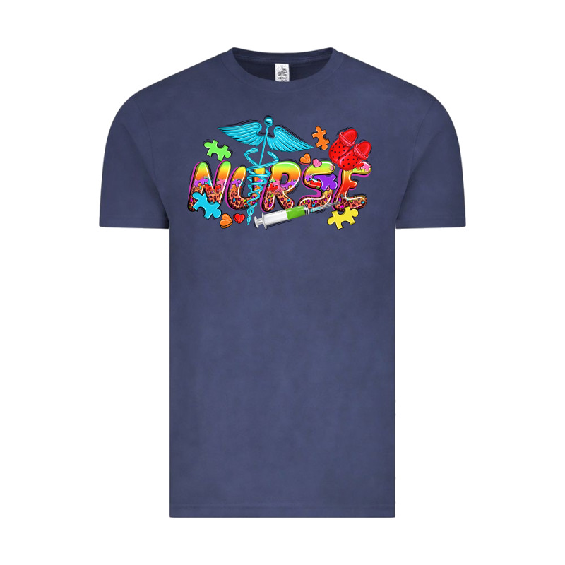 Autism Nurse Vintage Tee by NancyCooperArtShop | Teevron