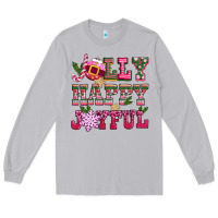 Moon Dust jolly happy joyful pink christmas Long Sleeve Tee - CowGirlArtShop