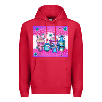 Cardinal stitch coffee cups Premium Hoodie - Jasminsmagicworld
