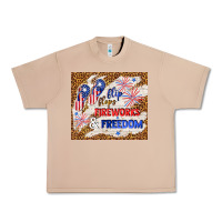 Burro flip flops fireworks & freedom 4th of july Urban Heavy Tee - TumblerDesignByShophia