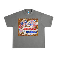 Tornado flip flops fireworks & freedom 4th of july Urban Heavy Tee - TumblerDesignByShophia