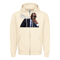 Sandshell kevin samuels   the godfather   memorial shirt rip to the legend! Zipper Hoodie - lanVoArt