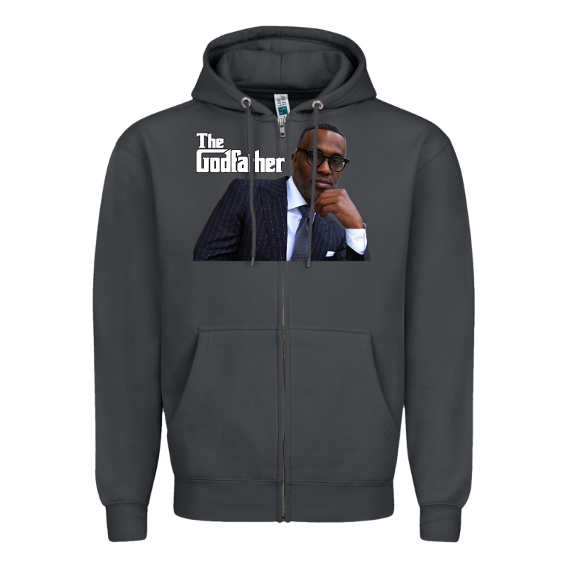 Kevin Samuels   The Godfather   Memorial Shirt Rip To The Legend! Zipper Hoodie by lanVoArt | Teevron