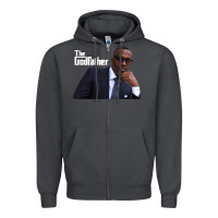 Smoke kevin samuels   the godfather   memorial shirt rip to the legend! Zipper Hoodie - lanVoArt