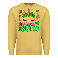 Antique Gold shamrock cutie artiststas Premium Sweatshirt - Artiststas
