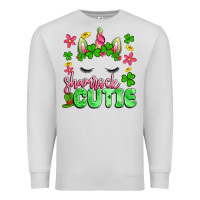 Dove Grey shamrock cutie artiststas Premium Sweatshirt - Artiststas