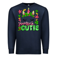 Navy shamrock cutie artiststas Premium Sweatshirt - Artiststas