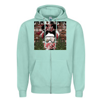 Seafoam Little Miss Zipper Hoodie - CowhideDigitalArt