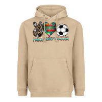 Mushroom peace love soccer Heavyweight Hoodie - CowhideDigitalArt