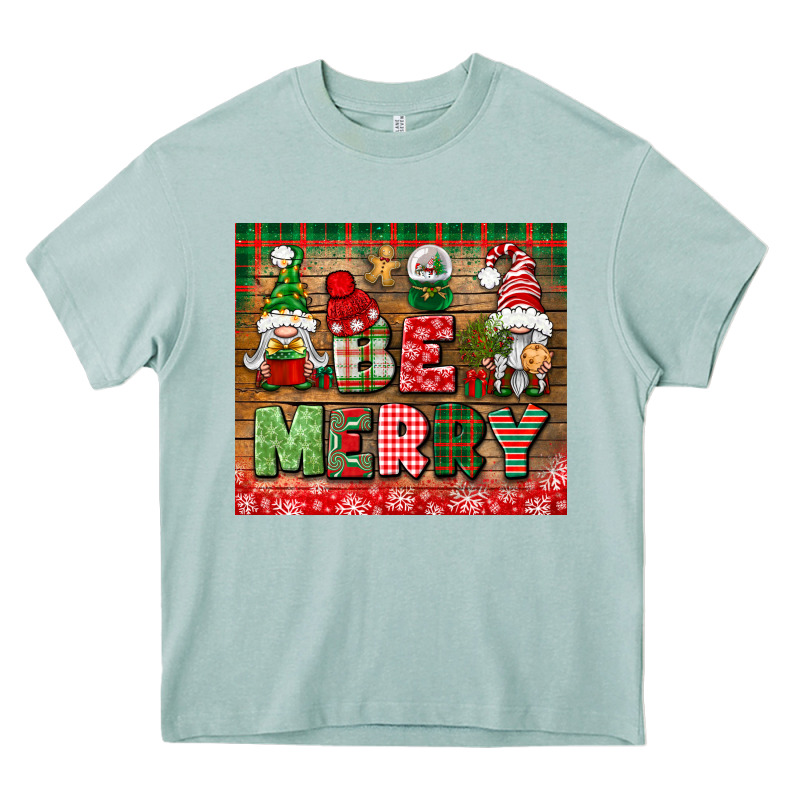 Be Merry Tumbler Heavy Core Tee by BundleAndBundleShop | Teevron