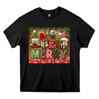 Black be merry tumbler Heavy Core Tee - BundleAndBundleShop