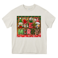 Cream be merry tumbler Heavy Core Tee - BundleAndBundleShop