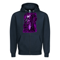 Navy transformers  war for cybertron megatron Zipper Hoodie - lanVoArt