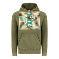 Vintage Olive faith with cross Vintage Hoodie - TumblerDesignByShophia
