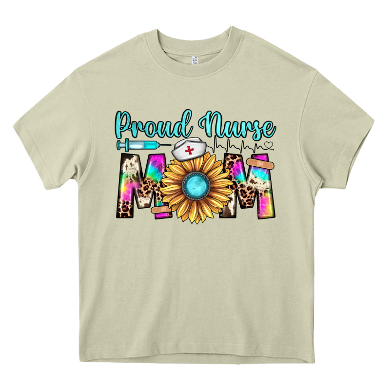 Proud Nurse Mom Heavy Core Tee by JahusDesignShop | Teevron