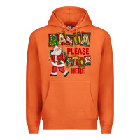 Carrot Santa Please Stop Here Premium Hoodie - FaDigitalArtStudio