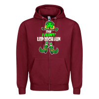 Burgundy funny the aunt irish leprechaun st patricks day gift t shirt Zipper Hoodie - lanVoArt