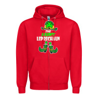 Red funny the aunt irish leprechaun st patricks day gift t shirt Zipper Hoodie - lanVoArt
