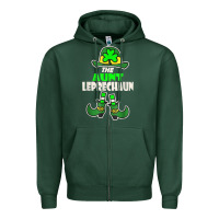 Sports Green funny the aunt irish leprechaun st patricks day gift t shirt Zipper Hoodie - lanVoArt